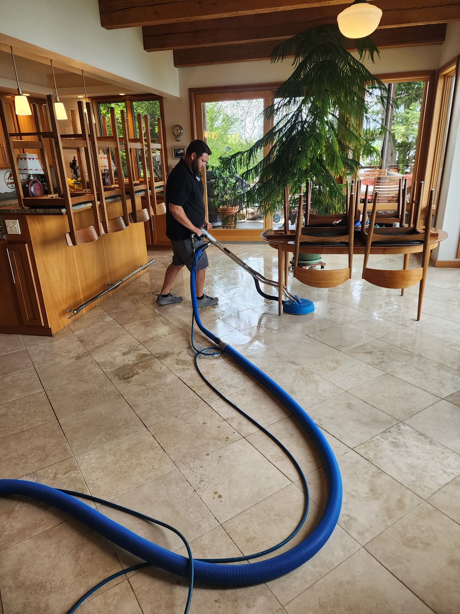 Tile and grout cleaning